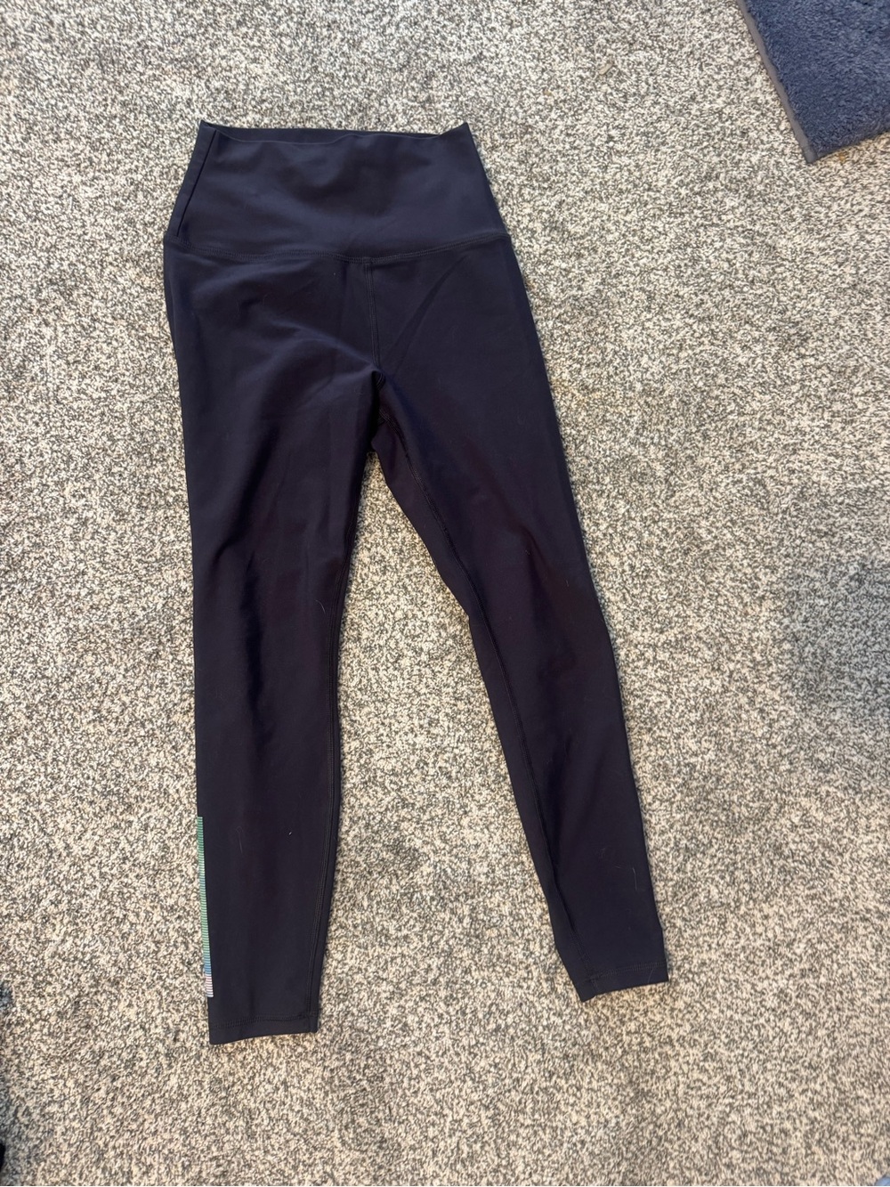 Peloton Black Performance Leggings with Logo, size S